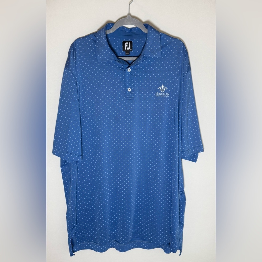 FootJoy polo shirt w/Venetian Golf & River club embroidered • Men’s 2XL